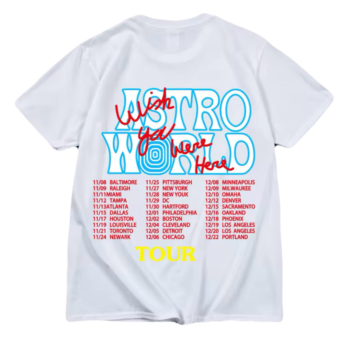 Travis Scott - Astroworld Tour Tee