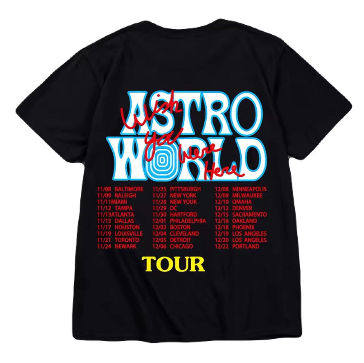 Travis Scott - Astroworld Tour Tee