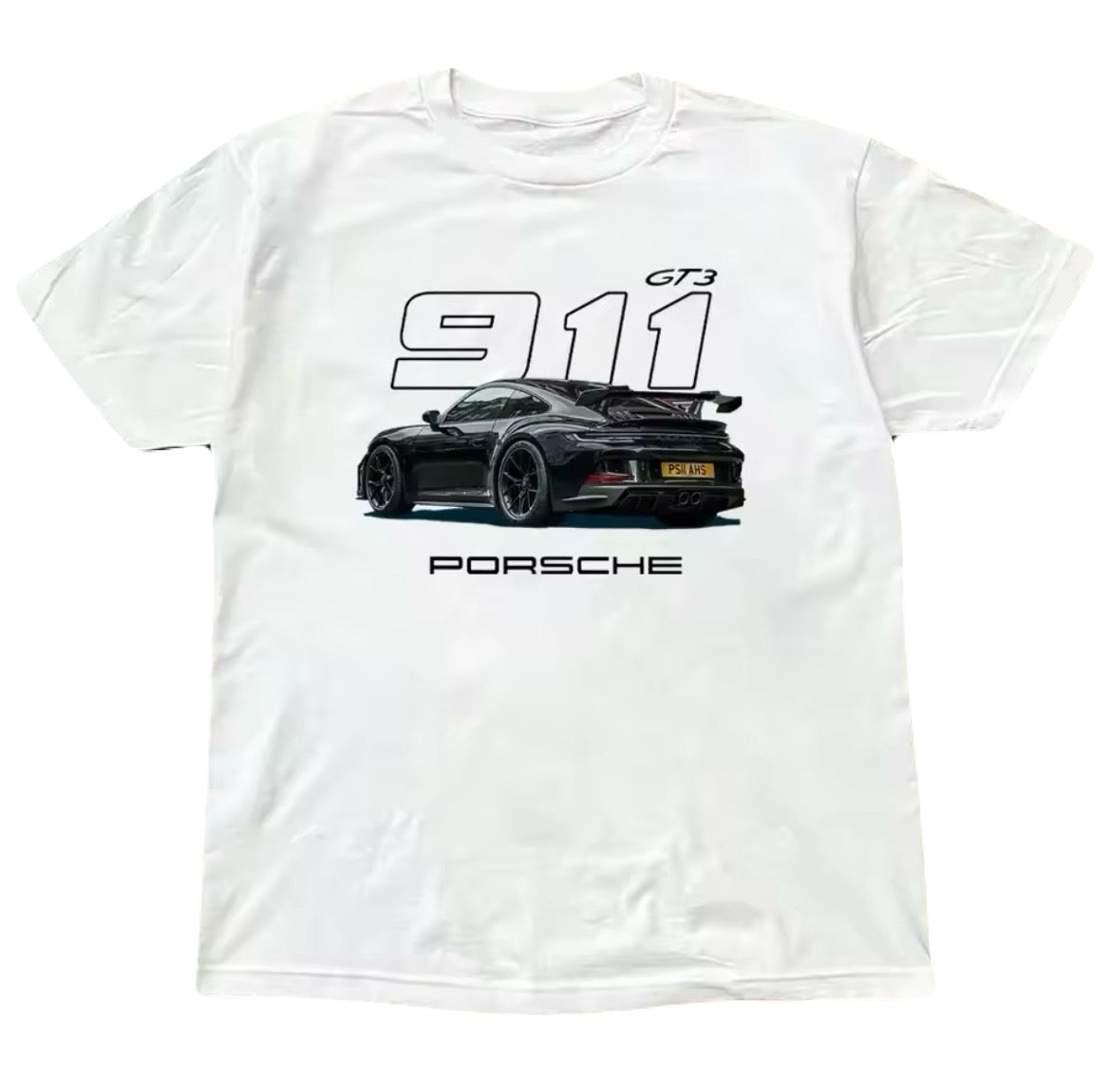 Porsche Black 911 GT3 Tee