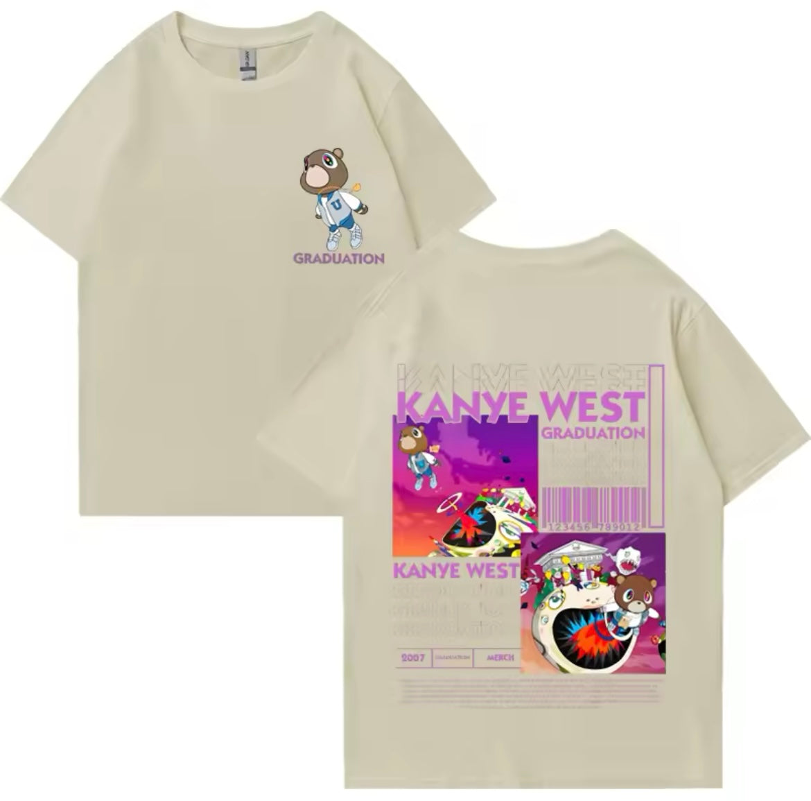 Kanye graduation shirt best sale