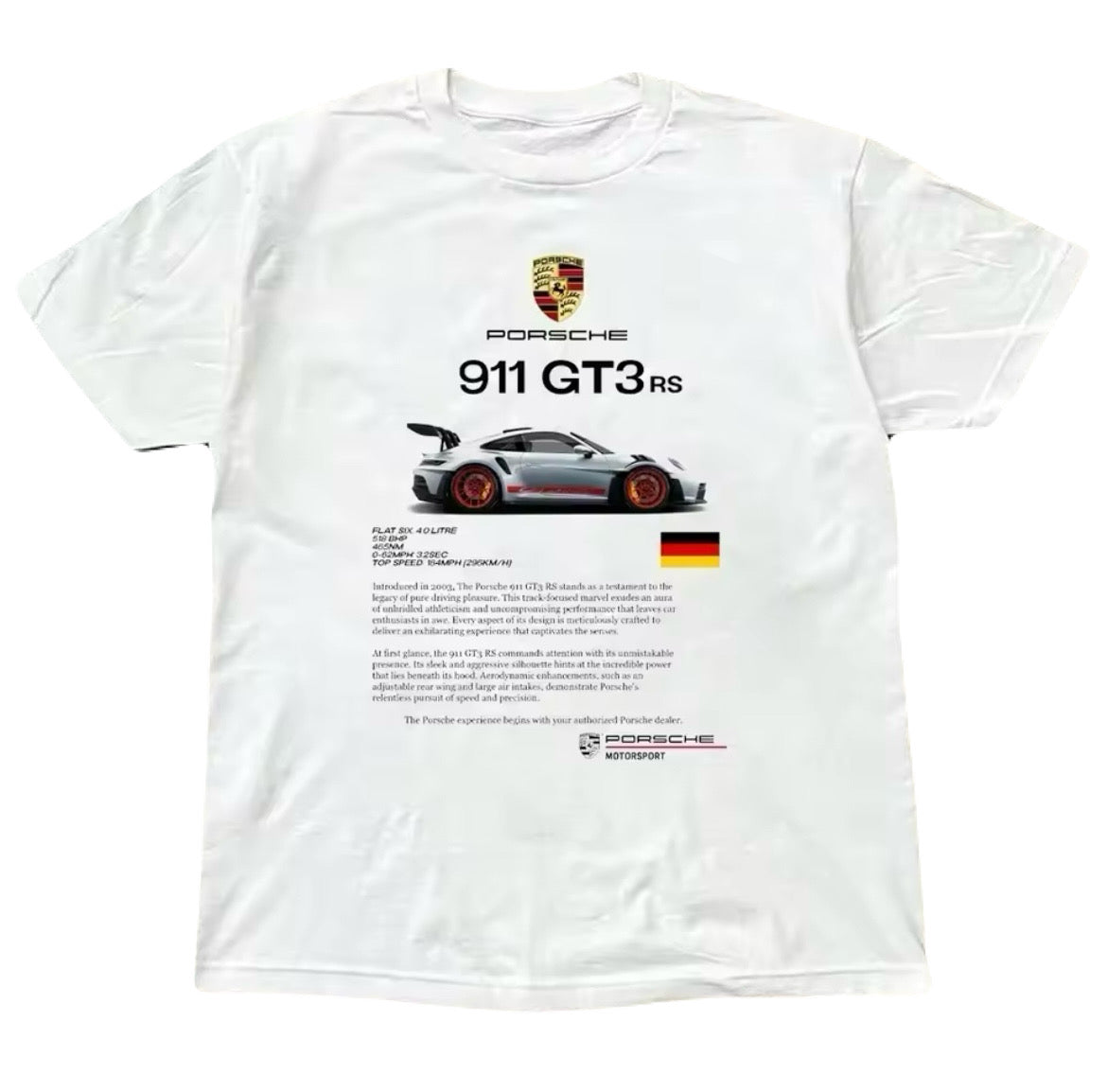 Porsche Gt3rs Tee